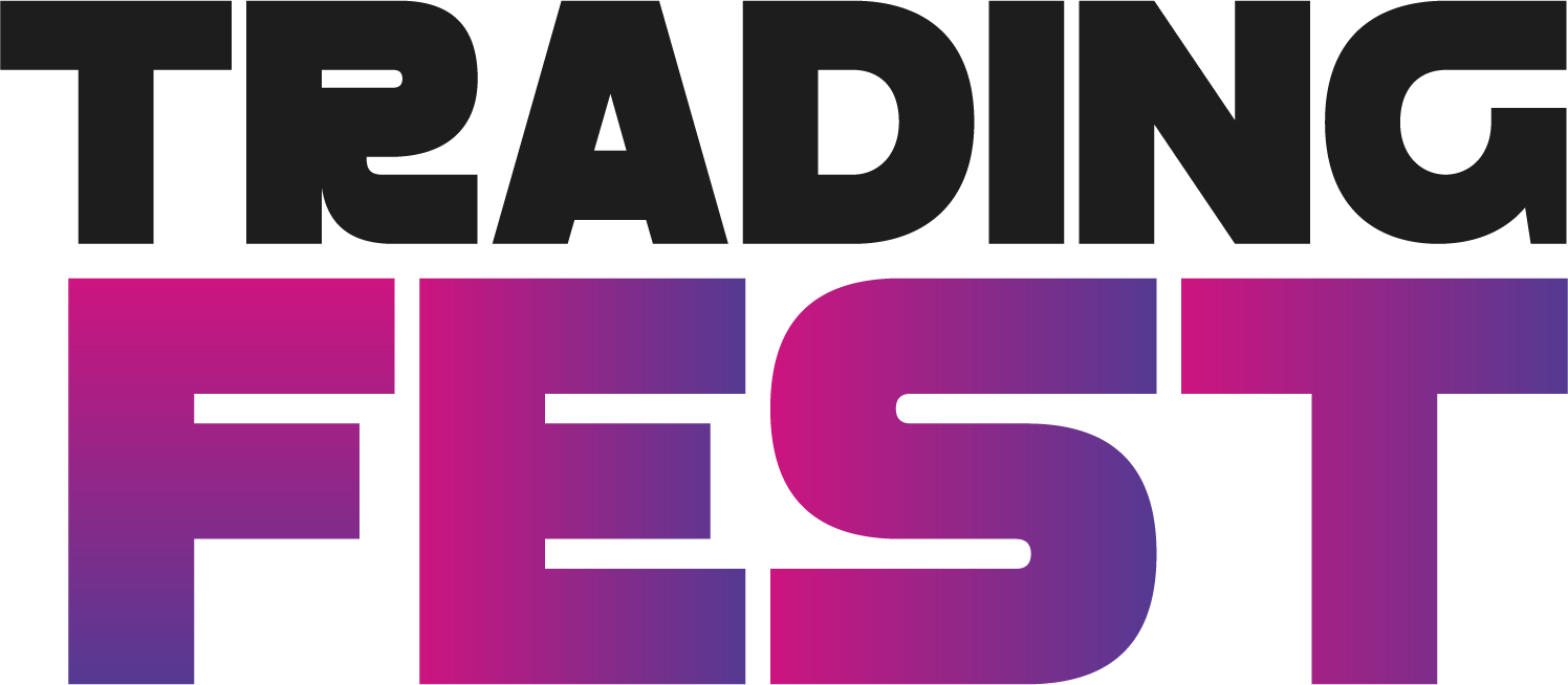 Logo Trading Fest Negro + degradado